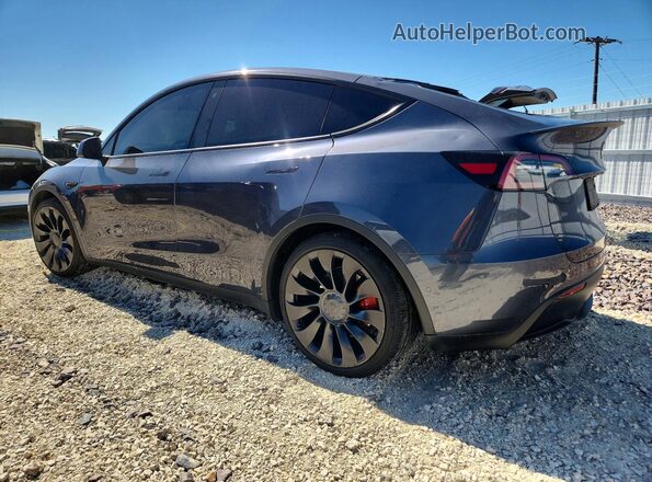 7SAYGDEFXNF530023 2022 TESLA MODEL Gray Задня ліва чверть