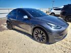 2022 Tesla Model Y Gray vin: 7SAYGDEFXNF530023