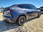 2022 Tesla Model Y Gray vin: 7SAYGDEFXNF530023