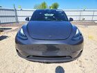 2022 Tesla Model Y Gray vin: 7SAYGDEFXNF530023