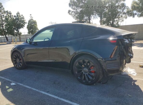 7SAYGDEFXNF533536 2022 TESLA MODEL Black უკანა მარცხენა
