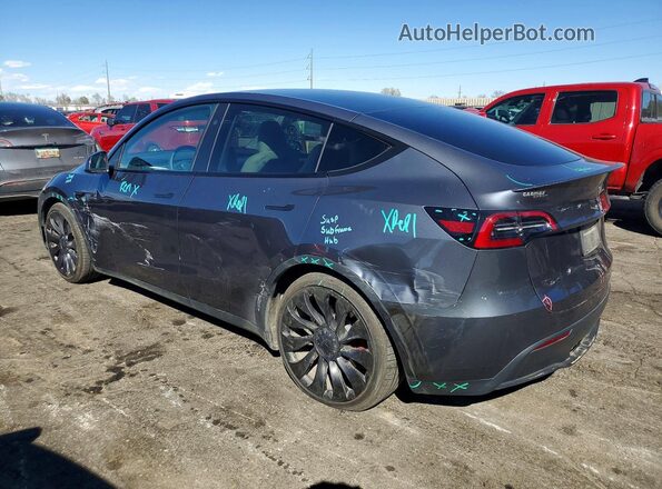 7SAYGDEFXPF903838 2023 TESLA MODEL Серый Задняя левая четверть