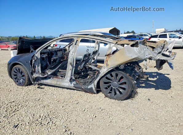 7SAYGDEFXRF080346 2024 TESLA MODEL Burn Задня ліва чверть