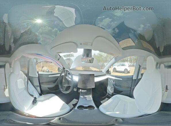 7SAYGDEFXSA374414 2025 TESLA MODEL Угольный Вид наклейки с VIN-кодом