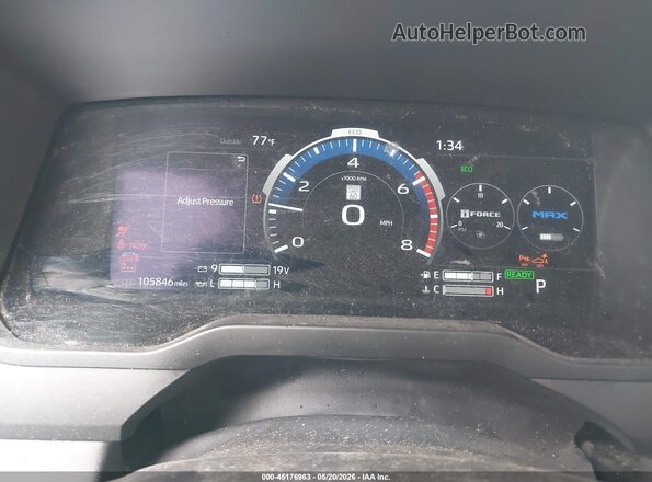 7SVAAAAA4PX002372 2023 TOYOTA SEQUOIA Серебряный Вид задних сидений