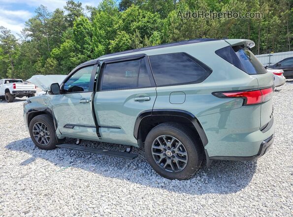 7SVAAABA0RX038383 2024 TOYOTA SEQUOIA Серый Задняя левая четверть