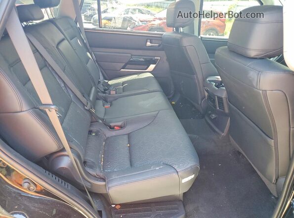 7SVAAABA1RX025707 2024 TOYOTA SEQUOIA Черный Вид задней части салона