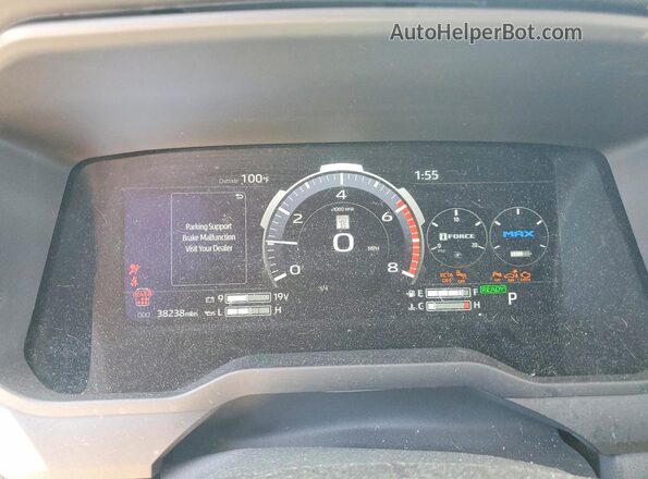 7SVAAABA1RX025707 2024 TOYOTA SEQUOIA Черный Вид щитка приборов