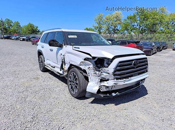 7SVAAABA1RX043351 2024 TOYOTA SEQUOIA White Tył prawy