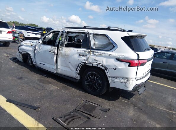 7SVAAABA3RX042931 2024 TOYOTA SEQUOIA White Trasero izquierdo