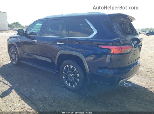 7SVAAABA4RX030867 2024 TOYOTA SEQUOIA Navy Tył lewy