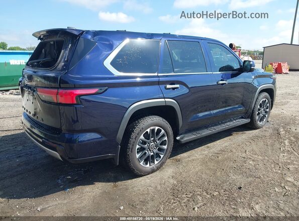 7SVAAABA4RX030867 2024 TOYOTA SEQUOIA Navy Tył prawy