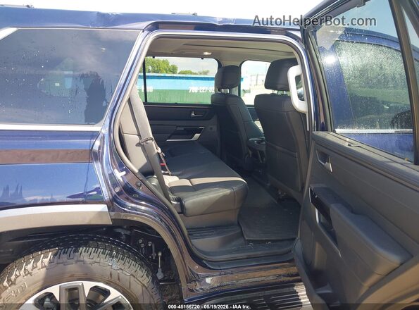 7SVAAABA4RX030867 2024 TOYOTA SEQUOIA Navy Widok naklejki z numerem VIN