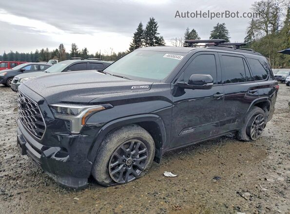 7SVAAABA6RX028151 2024 TOYOTA SEQUOIA Black Front left