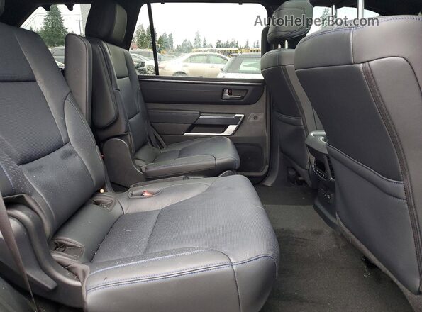 7SVAAABA6RX028151 2024 TOYOTA SEQUOIA Black Rear interior view