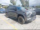 2023 Toyota Sequoia Trd Pro Gray vin: 7SVAAABA7PX019214