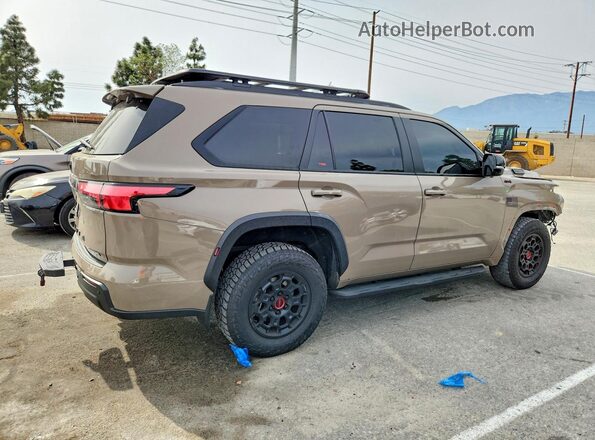7SVAAABA7SX053727 2025 TOYOTA SEQUOIA Tan Tył prawy