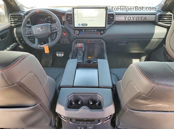 7SVAAABA7TX081304 2026 TOYOTA SEQUOIA Black Dashboard view