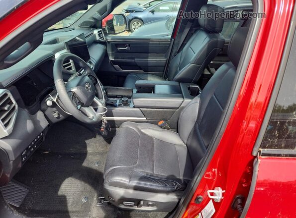 7SVAAABA8PX017973 2023 TOYOTA SEQUOIA Red Вид салону спереду