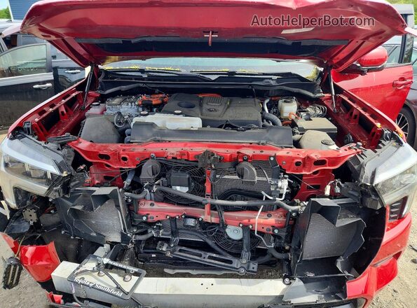 7SVAAABA8PX017973 2023 TOYOTA SEQUOIA Red Вид підкапотного простору
