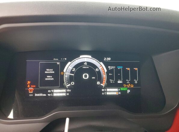 7SVAAABA8RX023677 2024 TOYOTA SEQUOIA Белый Вид щитка приборов