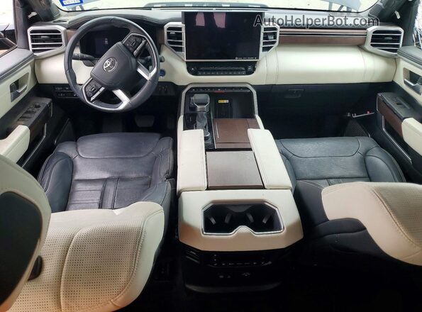 7SVAAABA9RX022179 2024 TOYOTA SEQUOIA Black Вид панелі приладів