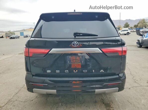 7SVAAABA9RX022179 2024 TOYOTA SEQUOIA Black Вид ззаду