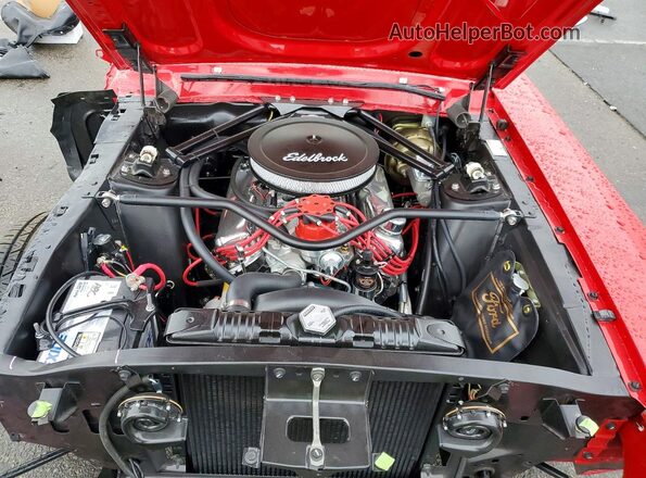 7T03C246027 1967 FORD UK Red Vista interior trasera