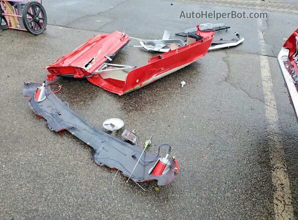 7T03C246027 1967 FORD UK Red Vista del compartimento del motor