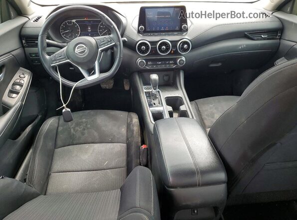 3N1AB8CV9MY220966 2021 NISSAN SENTRA Серый Вид панели приборов