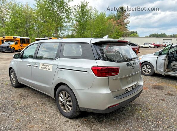 KNDMA5C17K6559206 2019 KIA SEDONA Серый Передняя правая четверть