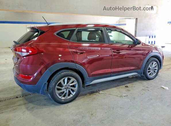KM8J3CA49HU504495 2017 HYUNDAI TUCSON Red Передня права чверть