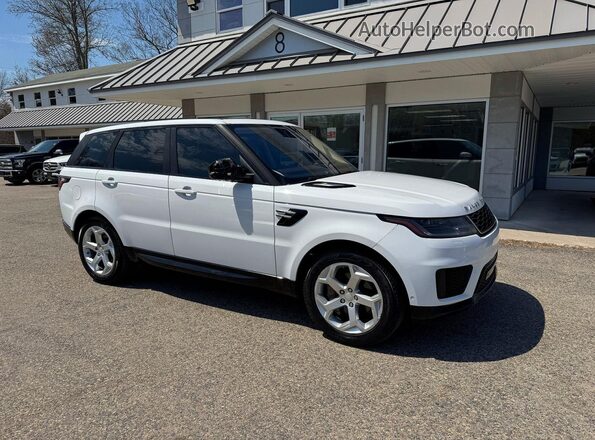 SALWR2RV2JA405808 2018 LAND ROVER RANGE Белый Передняя левая четверть