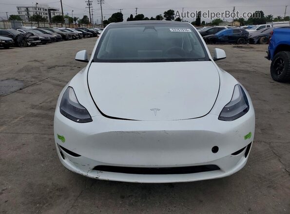 7SAYGAEEXPF742736 2023 TESLA MODEL White Հետևի տեսք