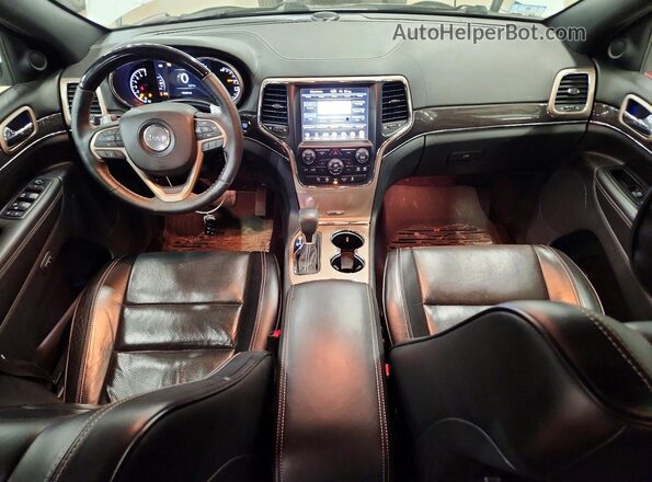 1C4RJFCG8HC693765 2017 JEEP GRAND White Vista del cuadro de instrumentos