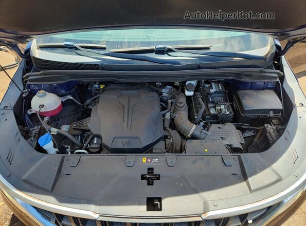 KNDNB4H35N6127143 2022 KIA CARNIVAL Синий Вид наклейки с VIN-кодом