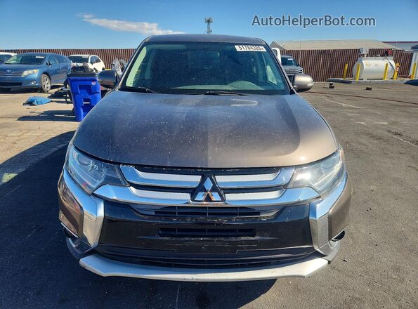 JA4AD3A37GZ019941 2016 MITSUBISHI OUTLANDER Gray Widok z tyłu