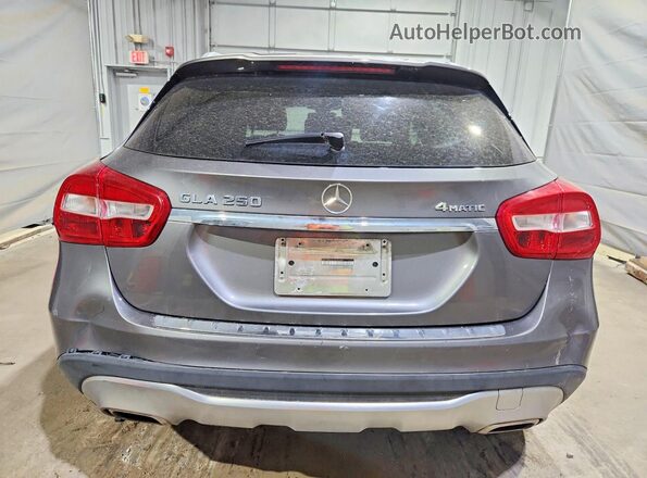 WDCTG4GB3JJ452666 2018 MERCEDES-BENZ GLA Серый Вид салона спереди