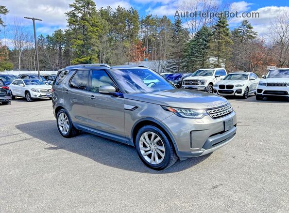 SALRRBBK0HA038494 2017 LAND ROVER DISCOVERY Gray Przód lewy