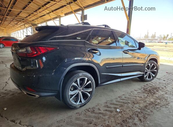 2T2HZMAA7MC188529 2021 LEXUS RX Черный Передняя правая четверть