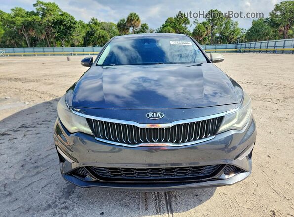 5XXGT4L37LG407481 2020 KIA OPTIMA Серый Вид сзади