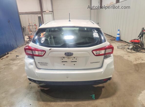4S3GTAA65K3759548 2019 SUBARU IMPREZA Белый Вид салона спереди