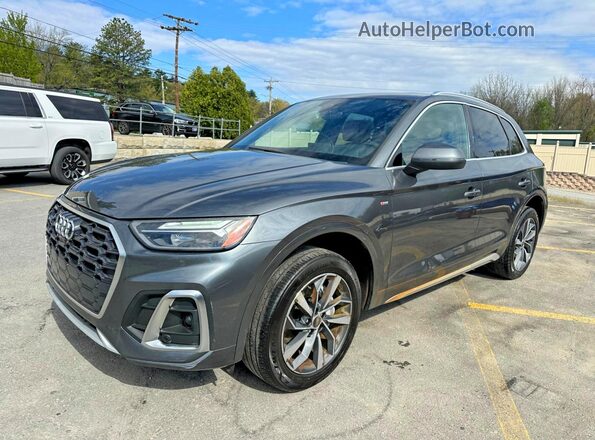 WA1EAAFY1N2044973 2022 AUDI Q5 Gray Przód lewy