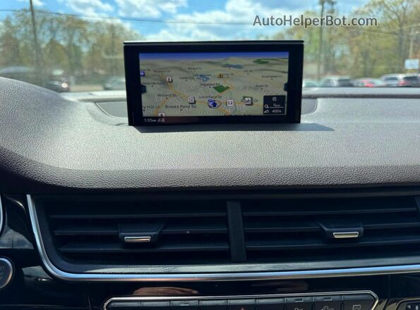 WA1LAAF70JD001772 2018 AUDI Q7 Tan უკანა სავარძლების ხედი