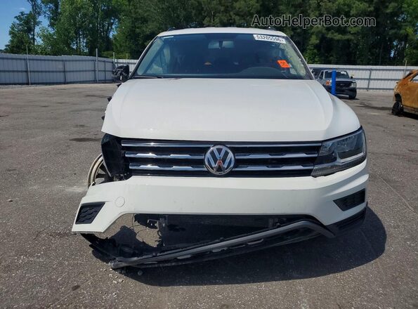 3VV1B7AX8LM154610 2020 VOLKSWAGEN TIGUAN Белый Вид сзади
