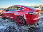 2018 Tesla Model 3 Красный vin: 5YJ3E1EA4JF032913