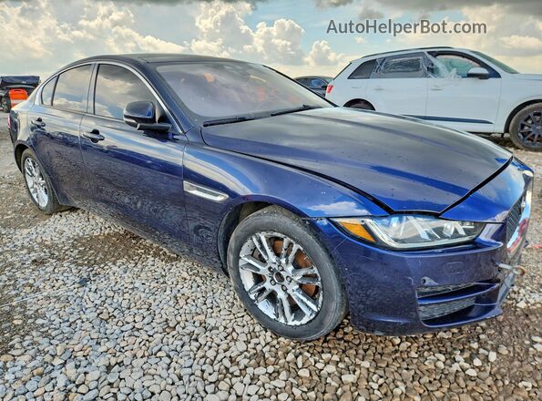 SAJAD4FX4JCP34355 2018 JAGUAR XF Blue Vista frontal