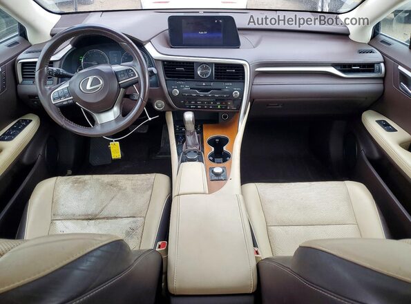 2T2BZMCA4GC013601 2016 LEXUS RX 350 Черный Вид щитка приборов