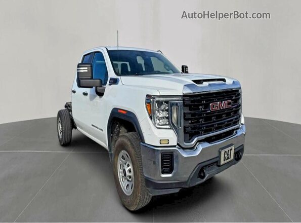1GD28LE79MF241644 2021 GMC SIERRA White Vista tres cuartos delantera izquierda