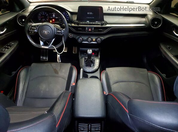 3KPF44AC7LE168793 2020 KIA FORTE Бордовый Вид щитка приборов